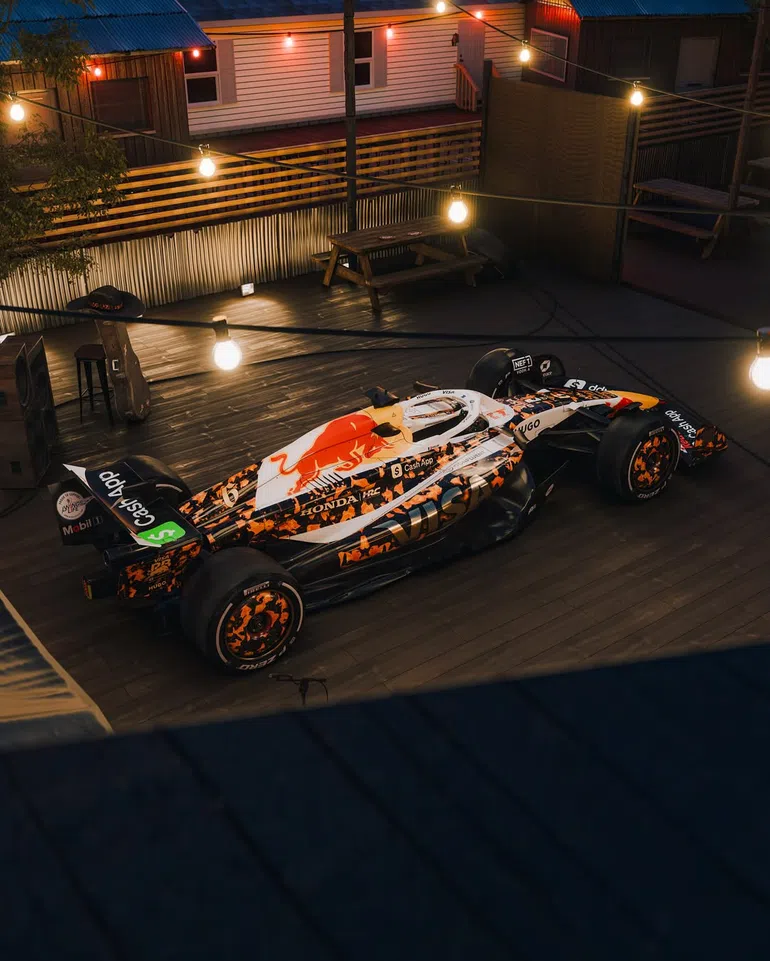 Racing Bulls: visual novo em Austin!