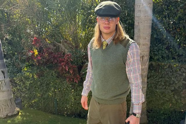 Haaland publicou foto no Instagram