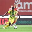 Médio tinha estado nos auriverdes de 2015 a 2019, mas depois passou por Turquia e Roménia antes de regressar a casa - Foto - Tondela