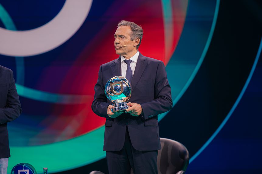 Reinaldo Teixeira, presidente da Liga Portugal, no Portugal Football Summit - Foto: Summit