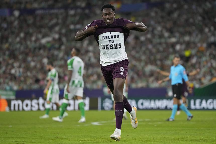 Samu estreou-se a marcar na Champions em Sevilha - Foto: IMAGO