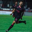 Zé Carlos celebra o golo apontado diante dos escalabitanos - Foto: Gil Vicente