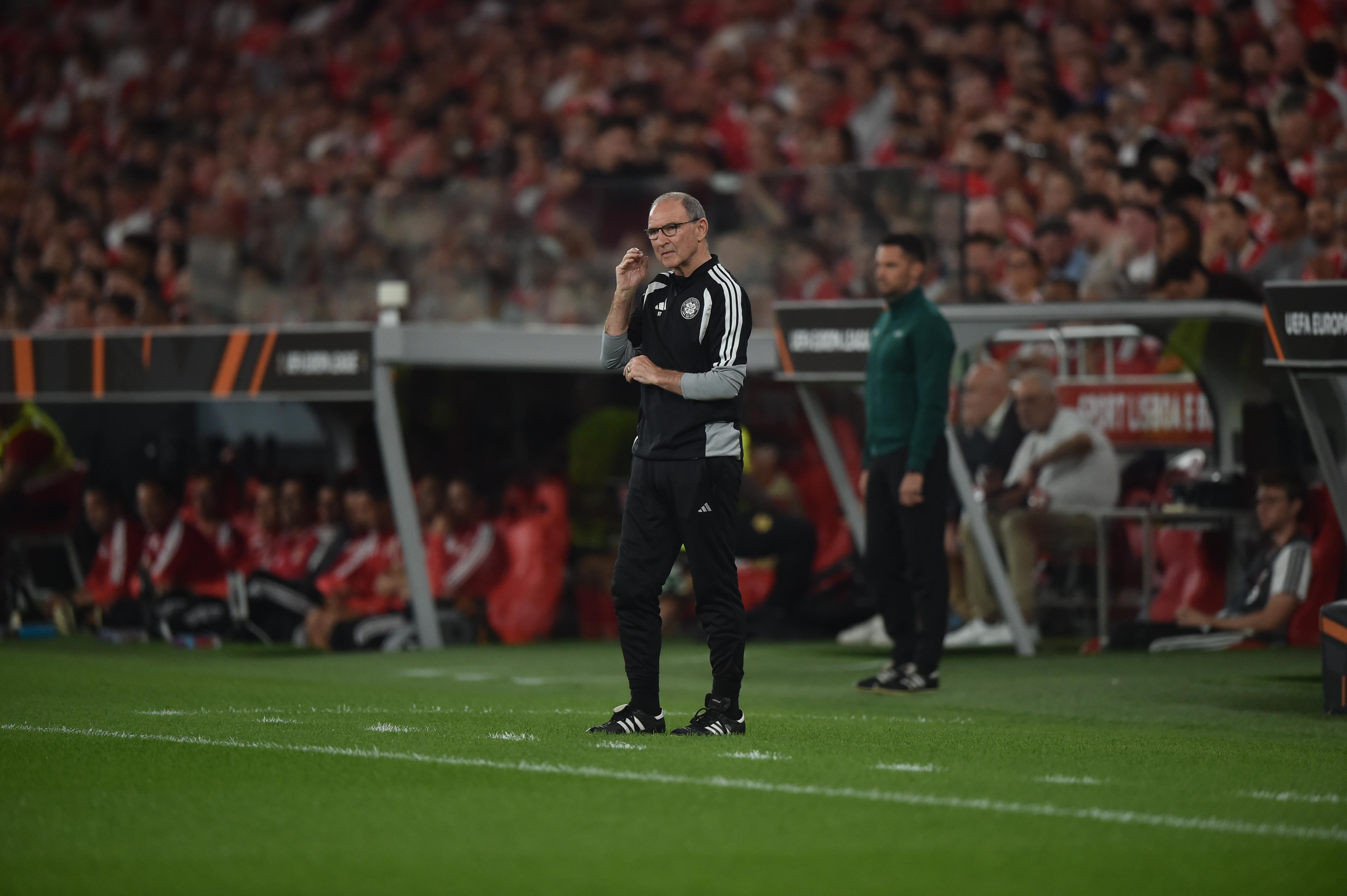 Martin O'Neill, treinador do Celtic. Foto Miguel Nunes