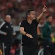 Marco Silva dá indicações. Foto Miguel Nunes