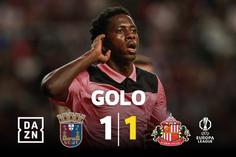 Vantagem do Torreense frente ao Sunderland durou até aparecer Ahoka