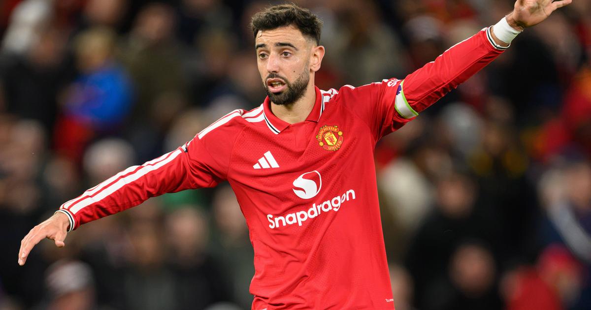Bruno Fernandes, capitão do Manchester United