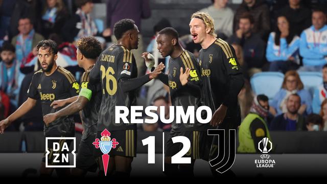 Juventus sofre mas leva os três pontos de Vigo (resumo)