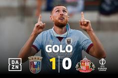 Candidato a Puskás! O golaço de Volnei que faz o Torreense sonhar contra o Sunderland