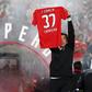 A homenagem de Bruno Lage ao mentor quando o Benfica se sagrou campeão nacional, em 2019 - Foto: A BOLA