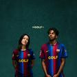 A camisola que o Barcelona vai utilizar diante do Real Madrid - Foto: Barcelona