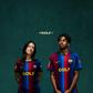 A camisola que o Barcelona vai utilizar diante do Real Madrid - Foto: Barcelona