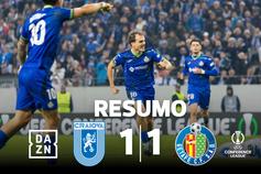 Ex-Sporting resgata ponto para o Getafe na Roménia (resumo)