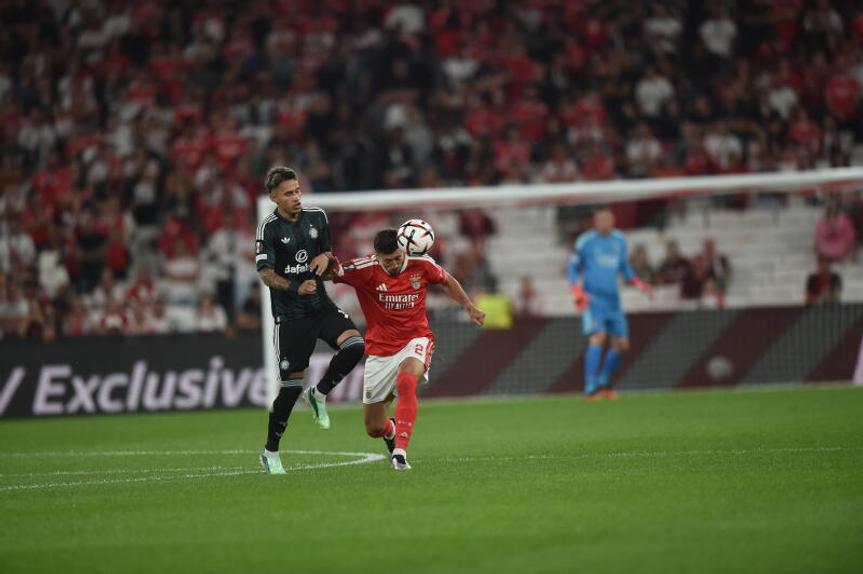 Camilo Durán voltou a marcar na Luz  - Foto: Miguel Nunes