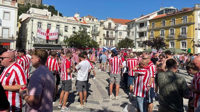 Leiria invadida por adeptos do Sunderland