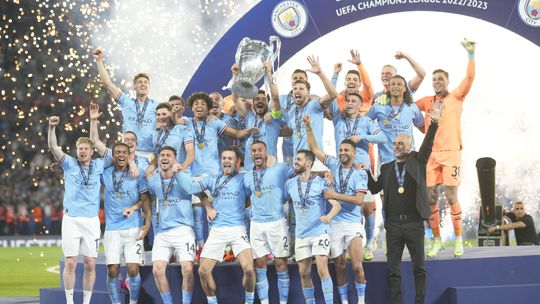 Man. City teve receita de 818 milhões de euros na época 2022/23