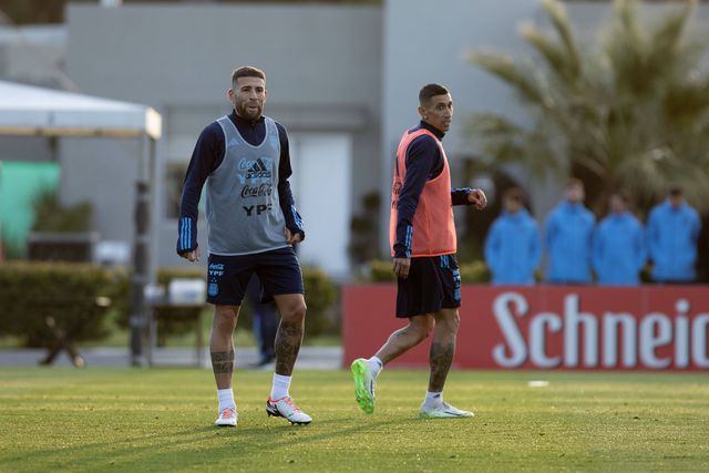 Argentina: Otamendi aponta ao onze, Di María é dúvida
