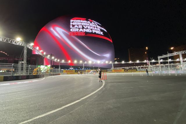 Novas imagens da pista do GP de Las Vegas (fotogaleria)