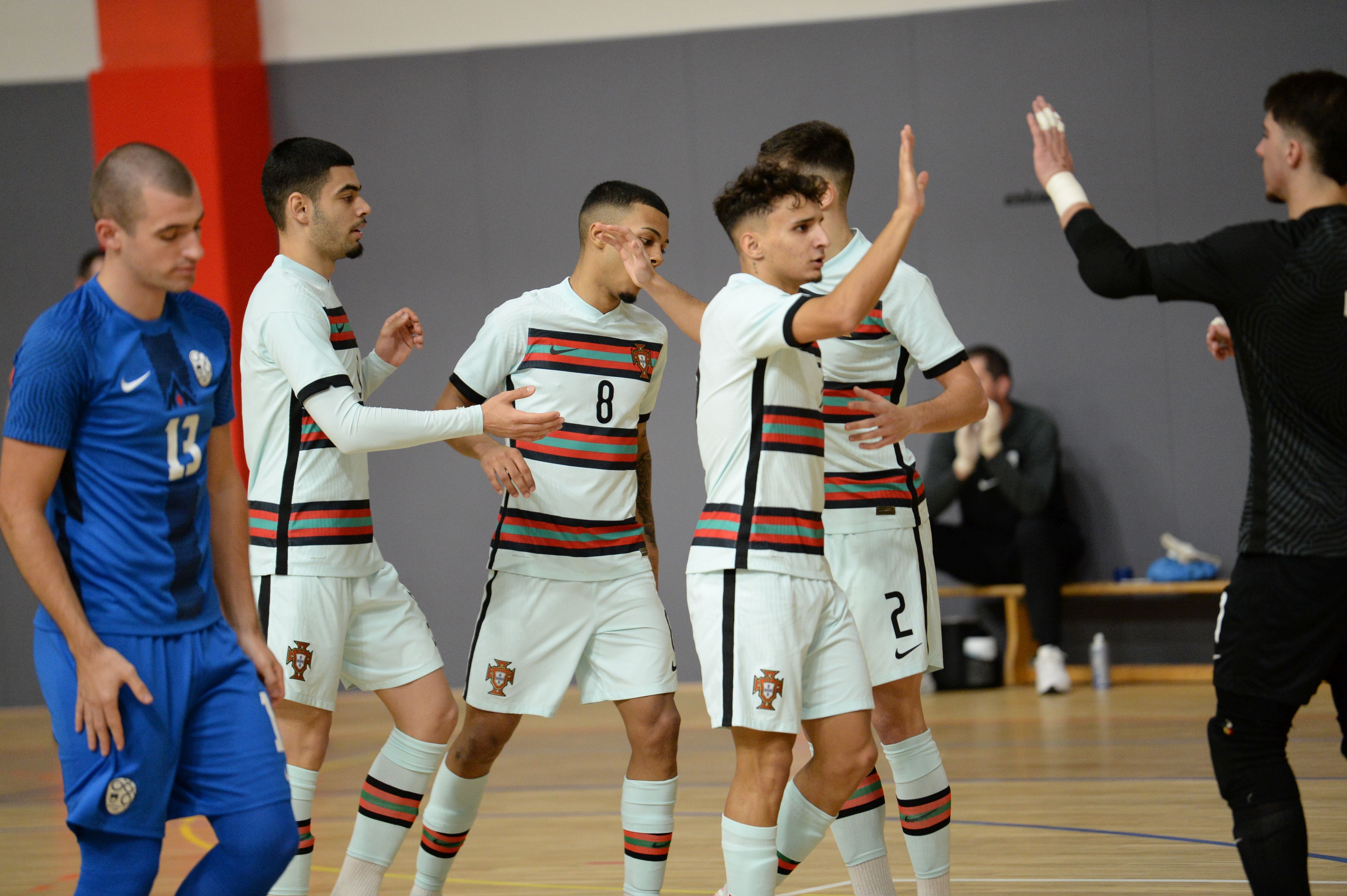 Seleção Sub-21 Futsal - Ficha de Jogo e golos