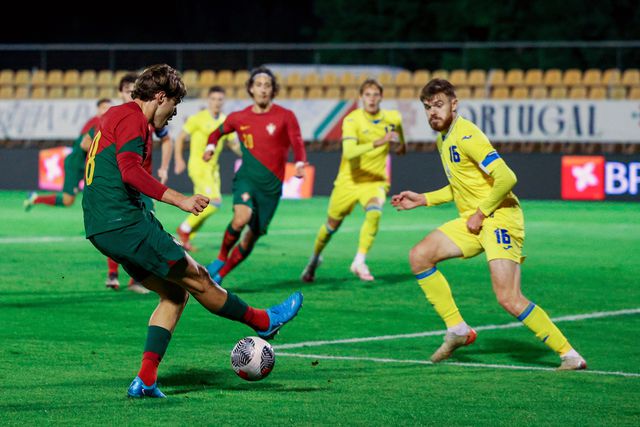 Portugal-Ucrânia (sub-21): apito final em Alverca