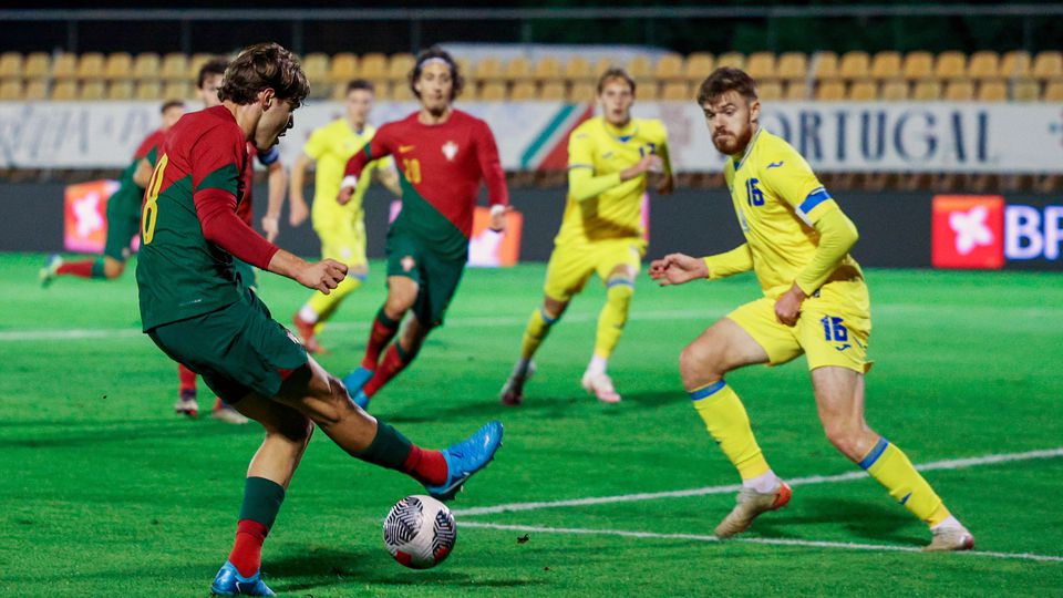 Portugal-Ucrânia (sub-21): apito final em Alverca