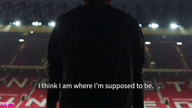 Ruben Amorim: «Estou onde é suposto estar»