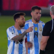 Vídeo: Messi irritado com o árbitro na derrota da Argentina