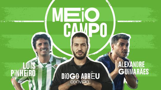 Meio-campo com Alexandre Guimarães e Luís Pinheiro