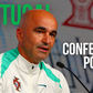 DIRETO: siga a conferência de Imprensa de Roberto Martínez