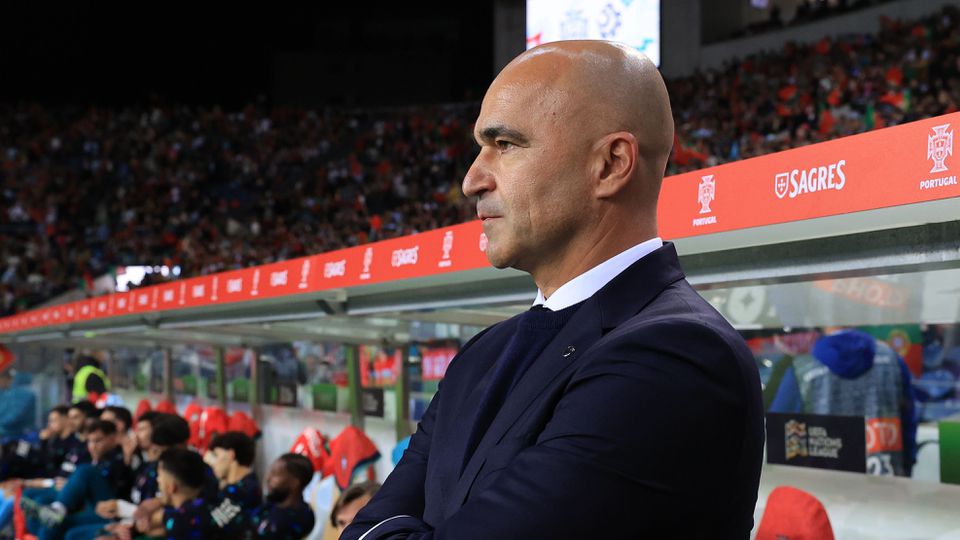 Roberto Martínez: «A 1.ª parte foi de nível baixo, mas depois fomos uma equipa diferente»