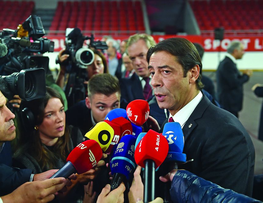 Rui Costa quer fechar o dossier dos direitos televisivos o mais rapidamente possível — Foto: Miguel Nunes