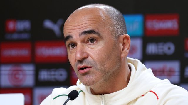 Roberto Martínez, selecionador de Portugal