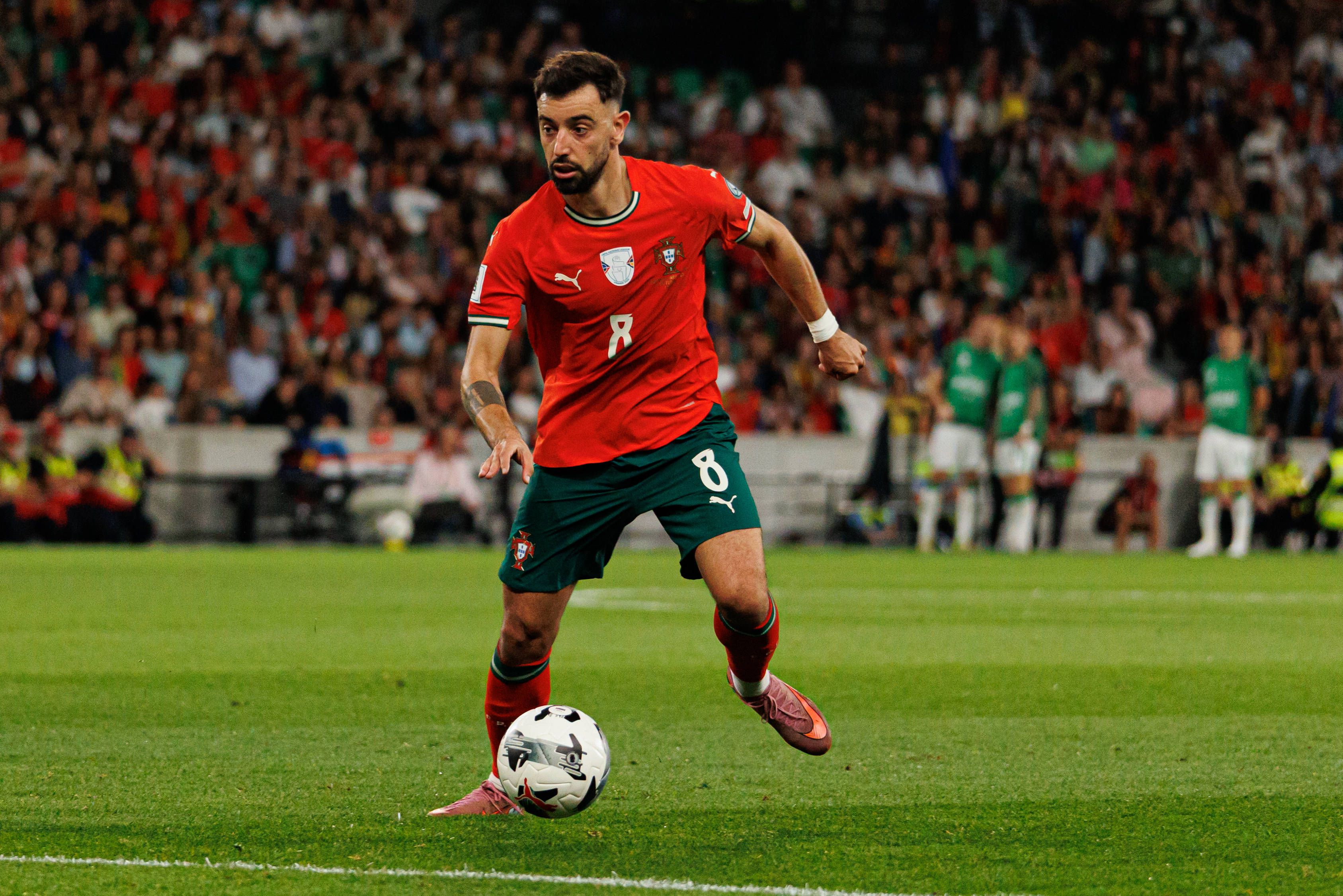 Bruno Fernandes, médio de Portugal