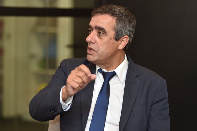 José Borges entrevistado por A BOLA - foto: Miguel Nunes