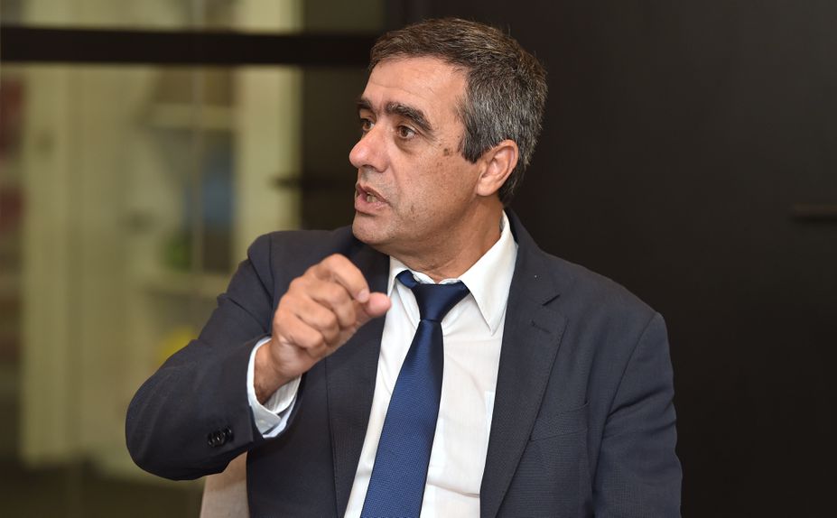 José Borges entrevistado por A BOLA - foto: Miguel Nunes