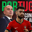 EM DIRETO: siga a antevisão de Roberto Martínez e Bruno Fernandes ao Portugal-Arménia