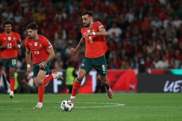 Bruno Fernandes, médio de Portugal