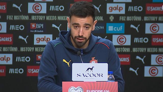 Bruno Fernandes: «Esta Seleção está habituada a ganhar e tem de continuar assim»