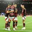 O Flamengo é líder isolado, pelo menos até ao jogo do Palmeiras