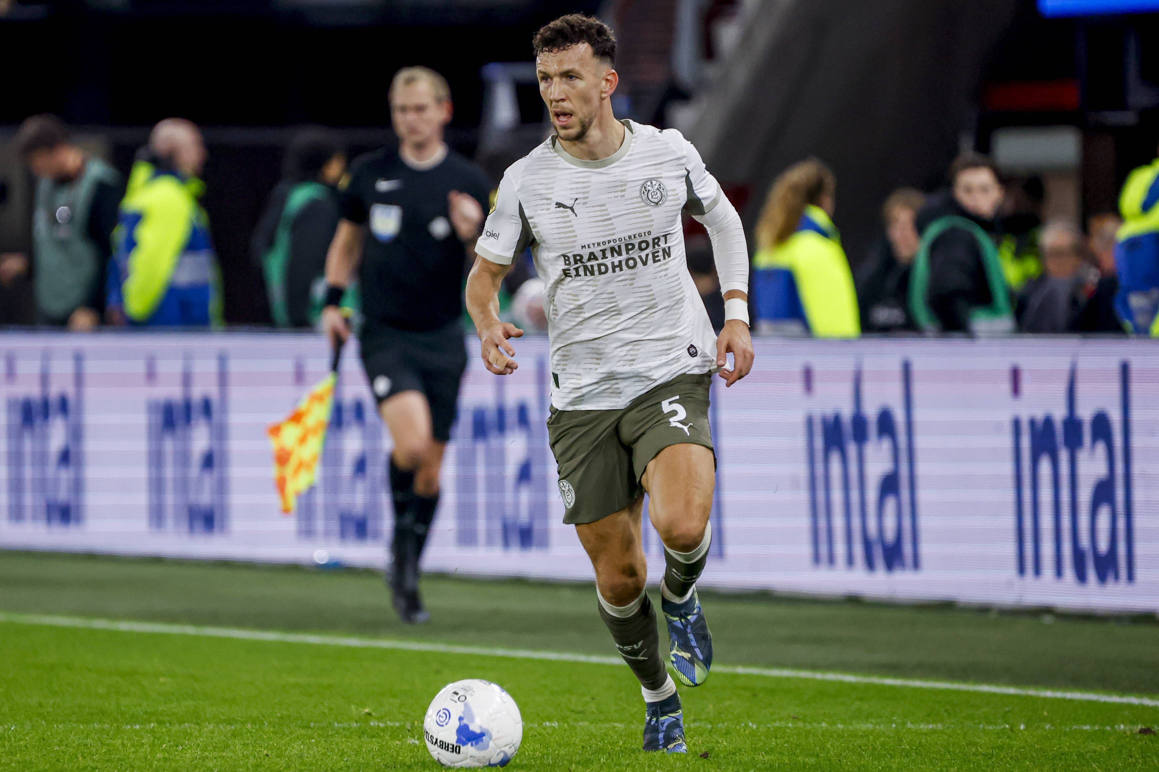 10.º - Ivan Perisic (PSV): 10 assistências