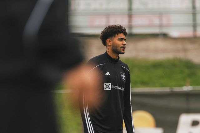 Casa Pia: Rafael Brito foi novidade no treino de sexta-feira