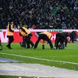 Adeptos fazem protesto insólito contra investidores estrangeiros na Bundesliga (fotogaleria)