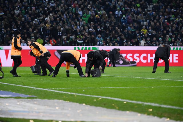 Adeptos fazem protesto insólito contra investidores estrangeiros na Bundesliga (fotogaleria)
