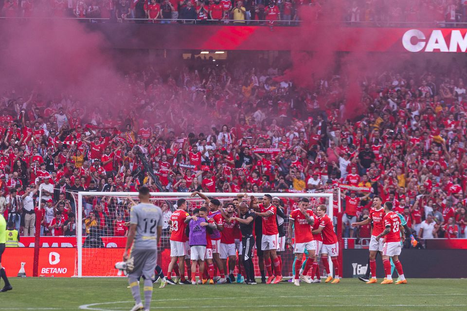 As melhores médias de público nos estádios em 2023: Benfica é o único clube português no top20