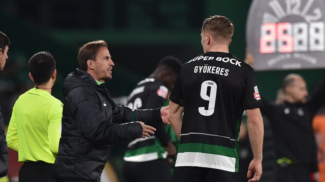 «Gyokeres? Por vezes os jogadores têm de passar por estas fases»