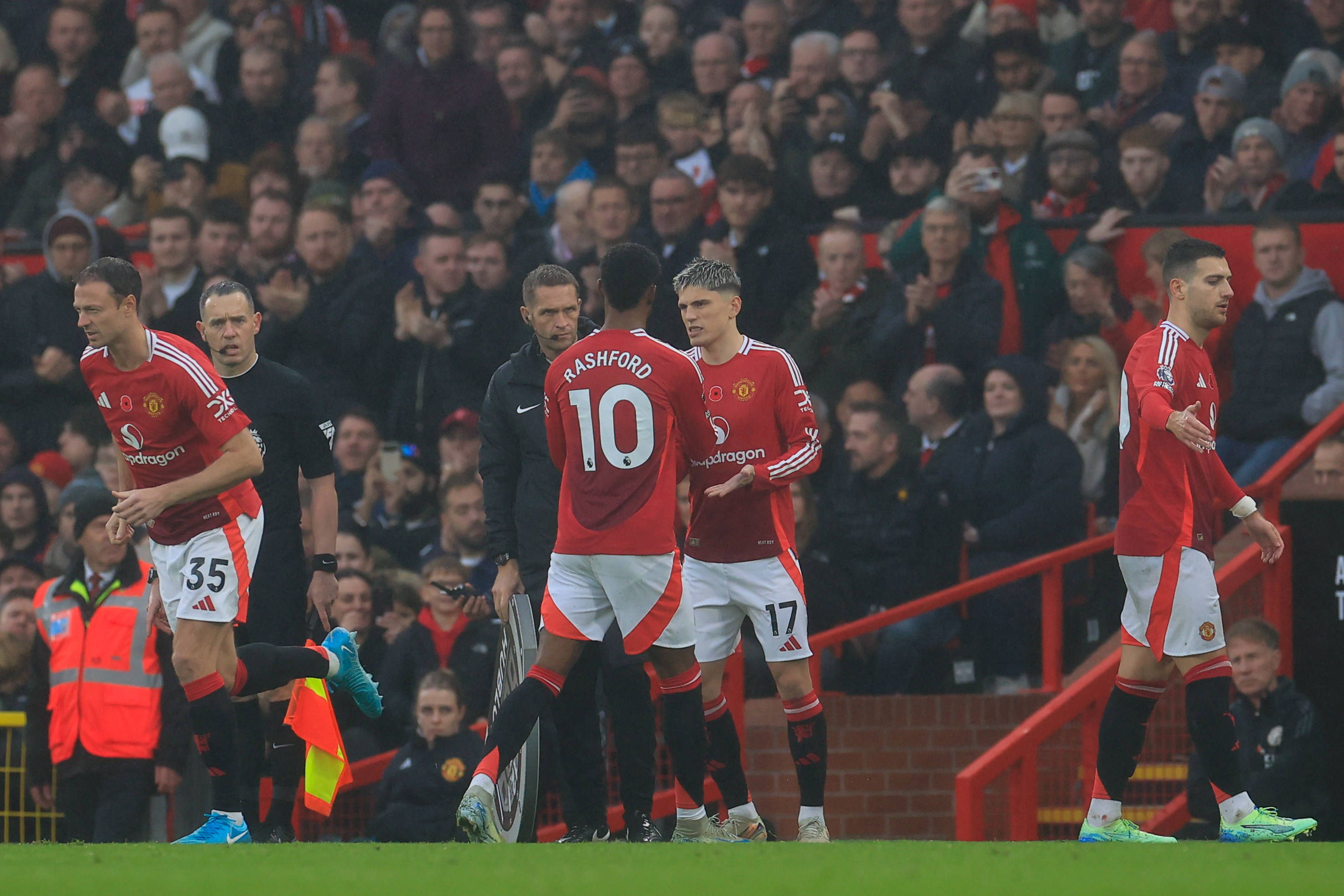 Man. Utd: apontadas as razões para Amorim ter afastado Garnacho e Rashford da equipa