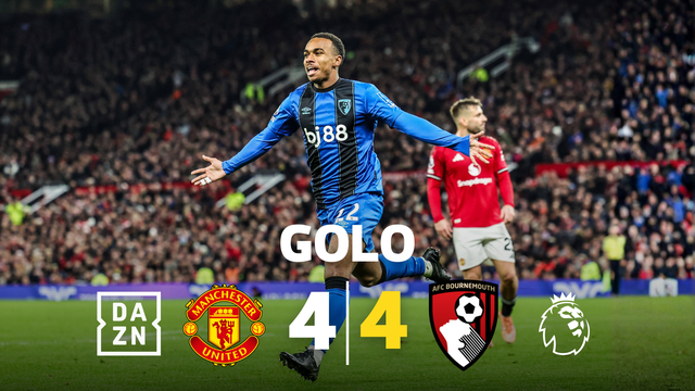 Defesa erra e o Manchester United deixa escapar a vitória