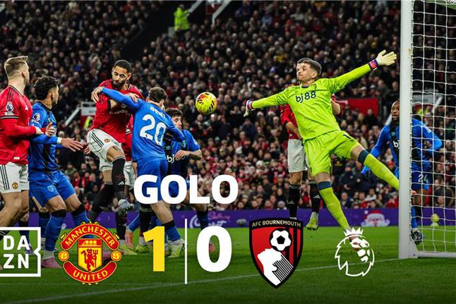 Man. United entrou com tudo e Diallo deu vantagem a Amorim