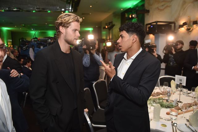 Hjulmand à conversa com João Simões nos Prémios Stromp - Foto: MIGUEL NUNES