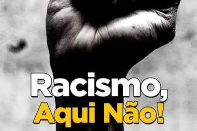 Imagem partilhada pelo Macieirense para denunciar caso de racismo