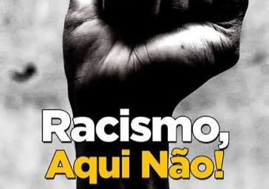 Imagem partilhada pelo Macieirense para denunciar caso de racismo